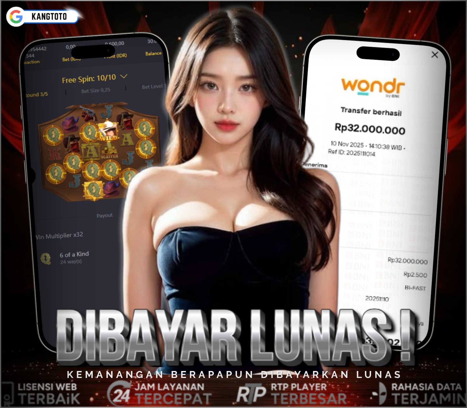 PG SOFT - JACKPOT WILD BOUNTY SHOWDOWN RP.32.000.000,- LUNAS