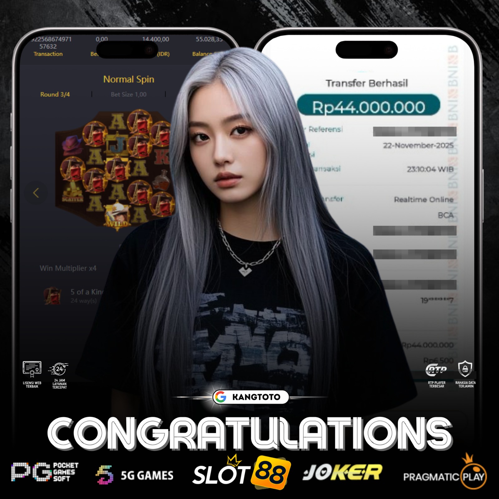 PG SOFT WILB BOUNTY SHOWDOWN RP.44.000.000