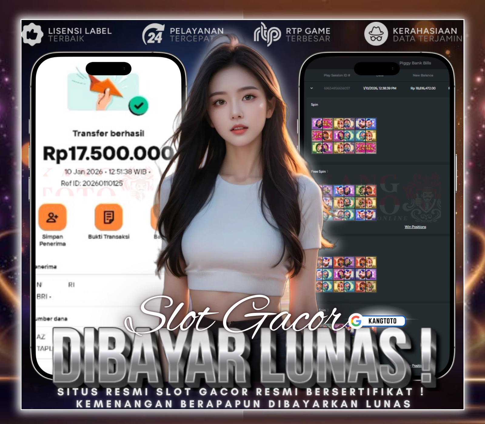 PRAGMATIC PLAY - JACKPOT PIGGY BANK BILLS Rp17.500.000 LUNAS