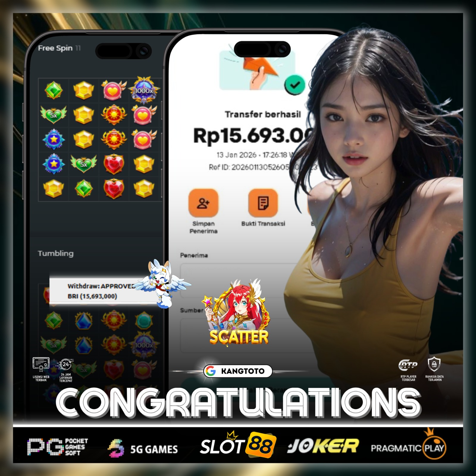 PRAGMATIC PLAY - JACKPOT STARLIGHT PRINCES 1000 Rp15.693.000 LUNAS