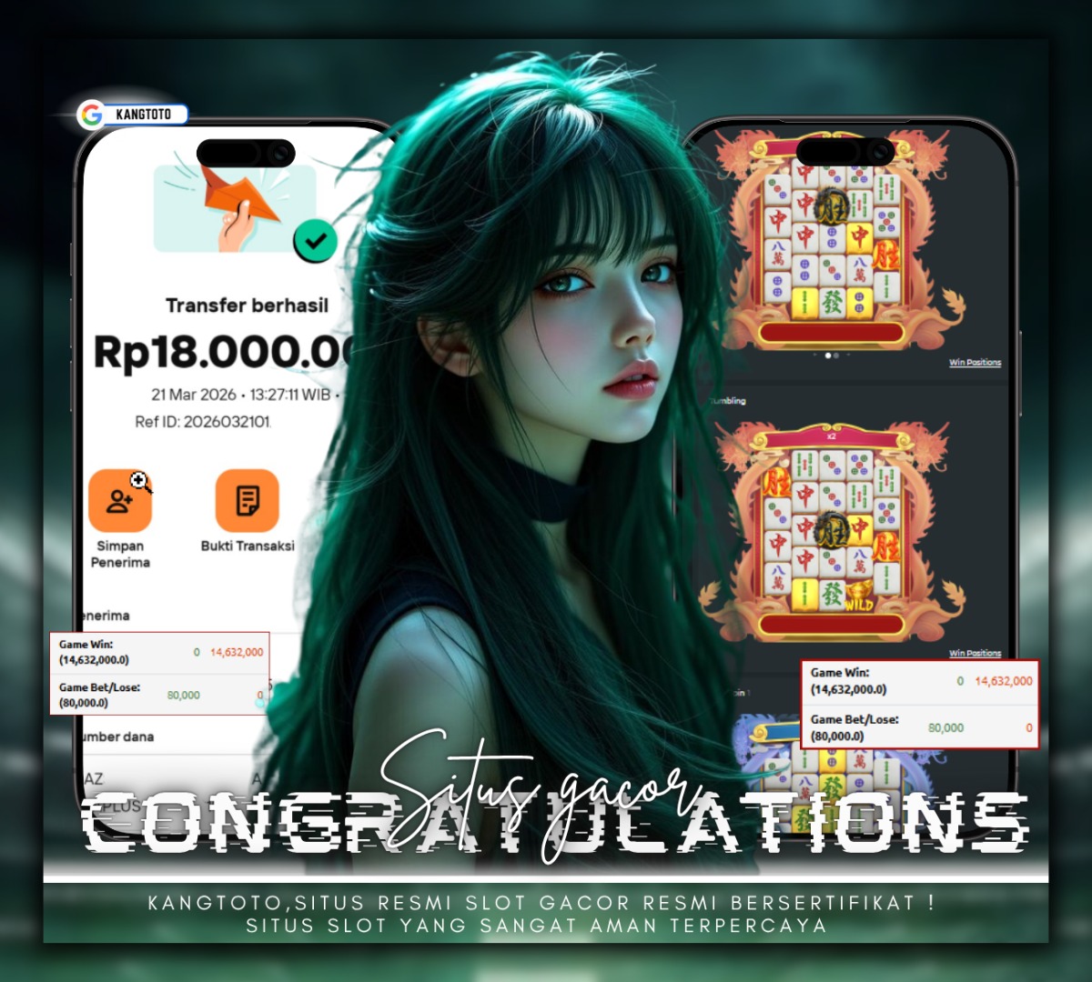 PRAGMATIC PLAY - JACKPOT MAHJONG WINS 3 BLACK SCATTER Rp18.000.000 LUNAS