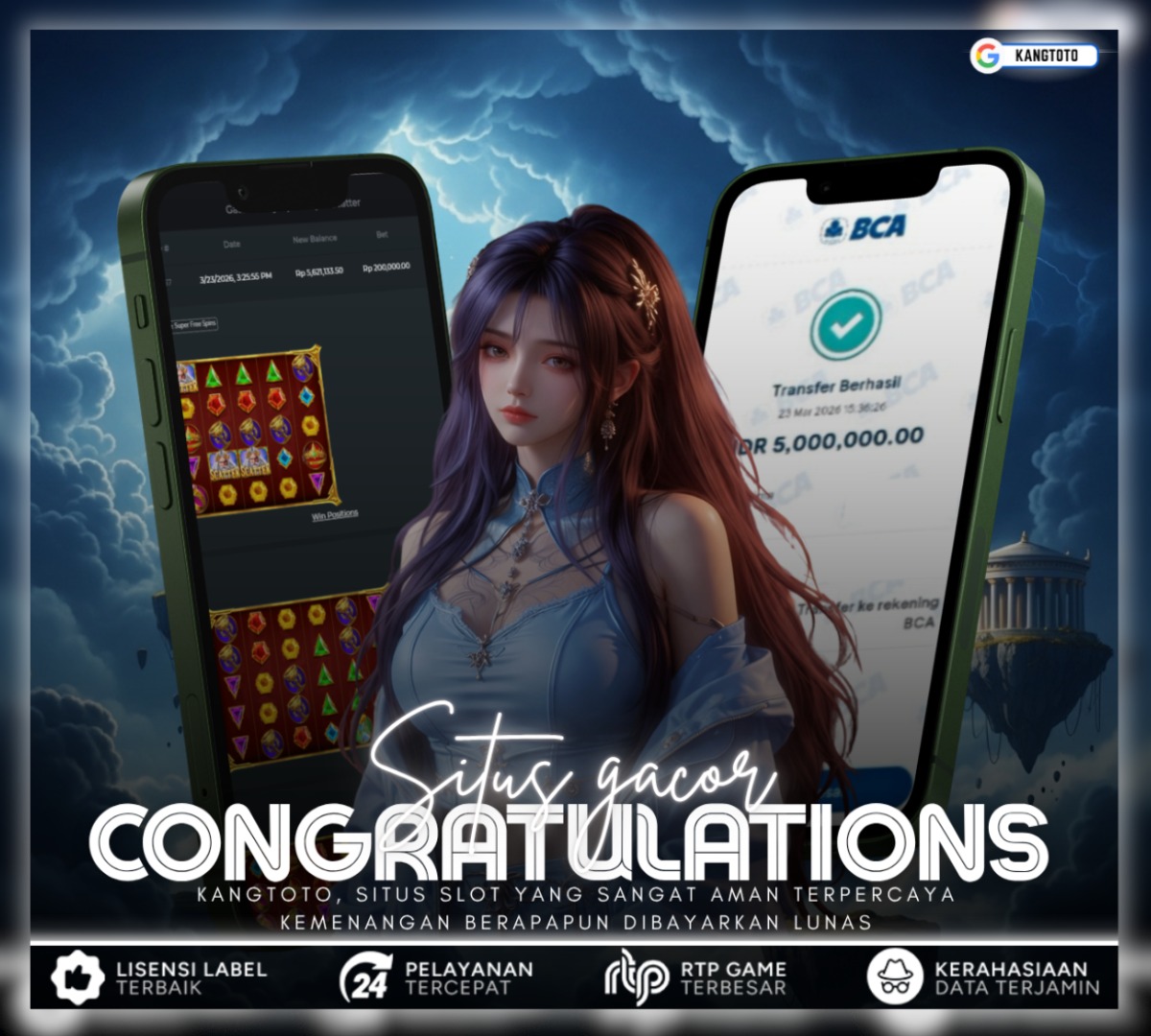 PRAGMATIC PLAY - JACKPOT GATES OF OLYMPUS SUPER SCATTER Rp5.000.000 LUNAS