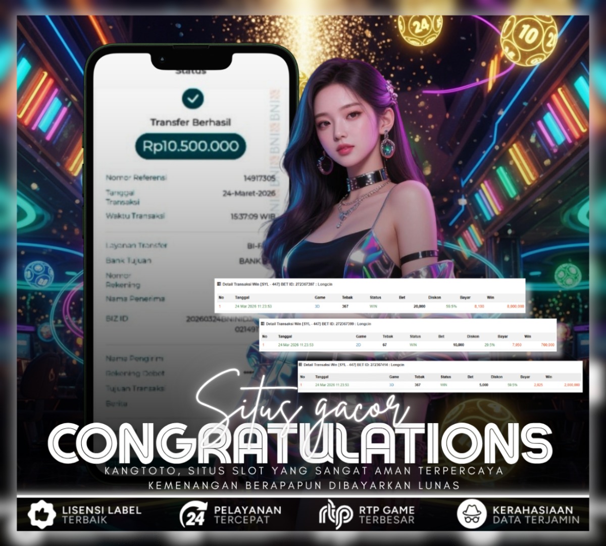 TOGEL - JACKPOT SYDNEY LOTTO Rp10.500.000 LUNAS