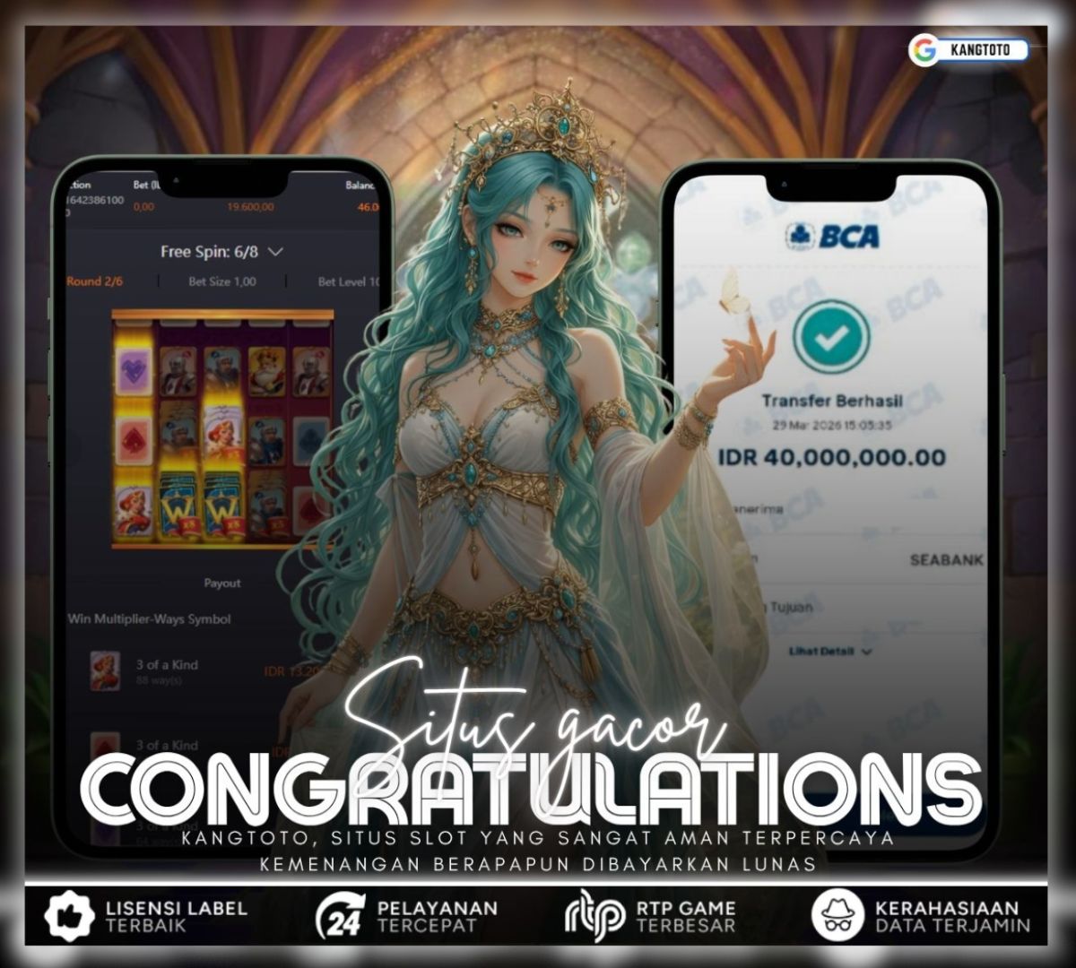 PG SOFT - JACKPOT POKER KINGDOM WIN Rp40.000.000 LUNAS